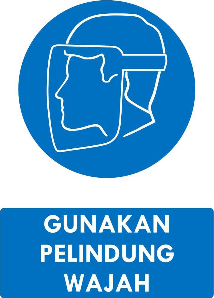 Gunakan Pelindung Wajah