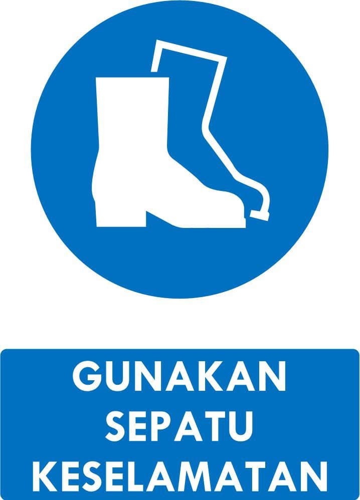 Gunakan Sepatu Keselamatan