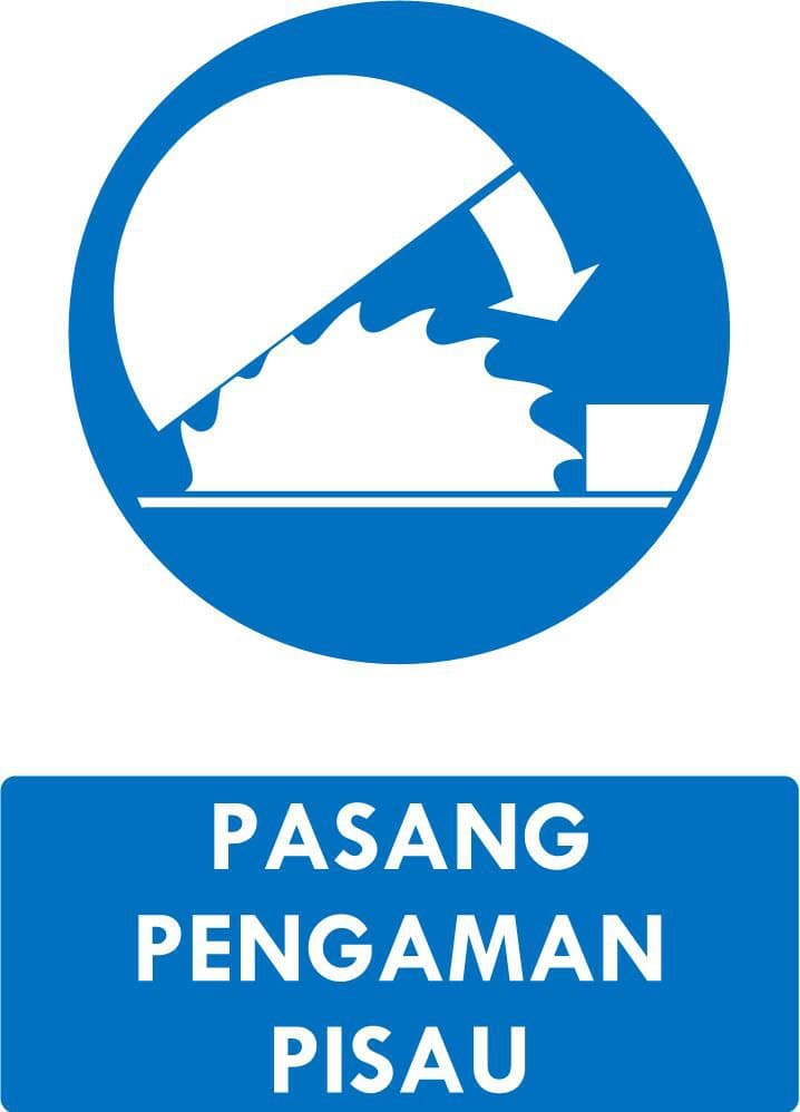 Pasang Pengaman Pisau